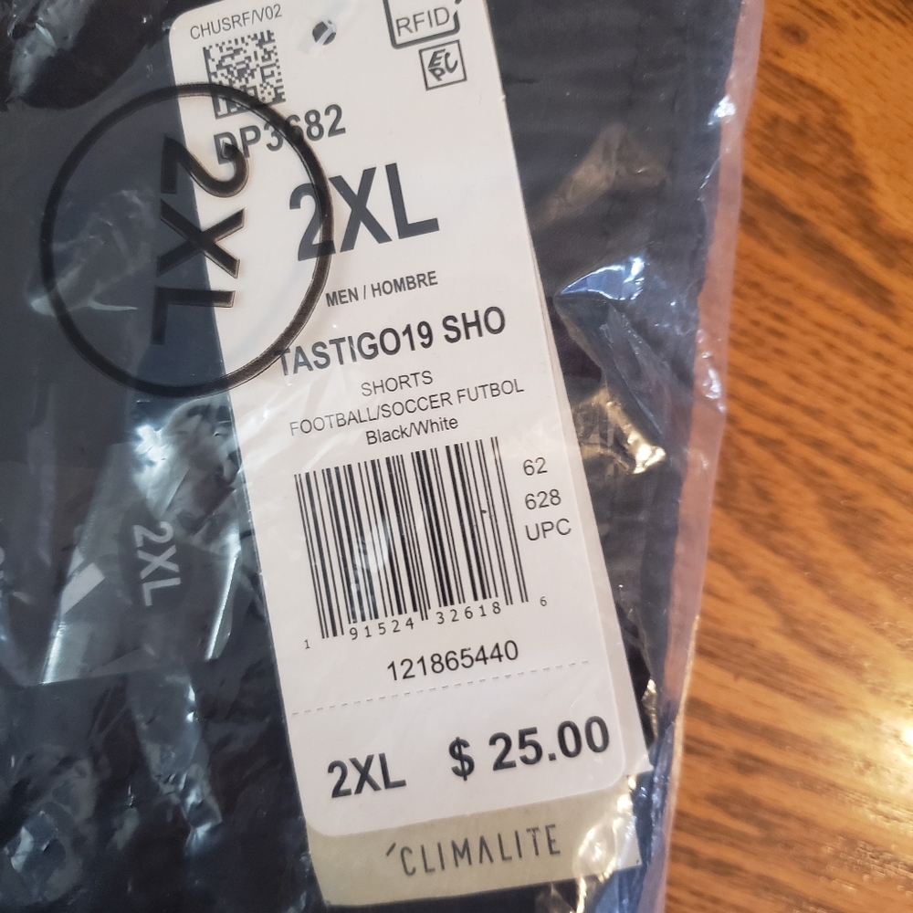 Mens 2xl football shorts